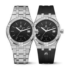 RELOJ MAURICE LACROIX AI1108-SS00F-330-A AIKON QUARTZ DATE 40MM 